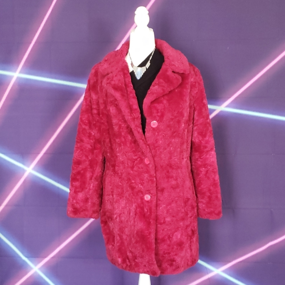 ⚡Contempo⚡Vintage 90s FULLY REVERSABLE Coat